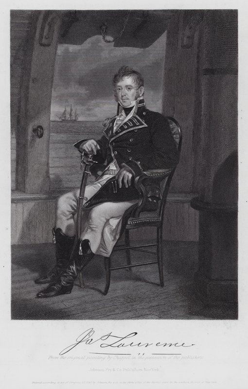 James Lawrence (grabado) de Alonzo (after) Chappel