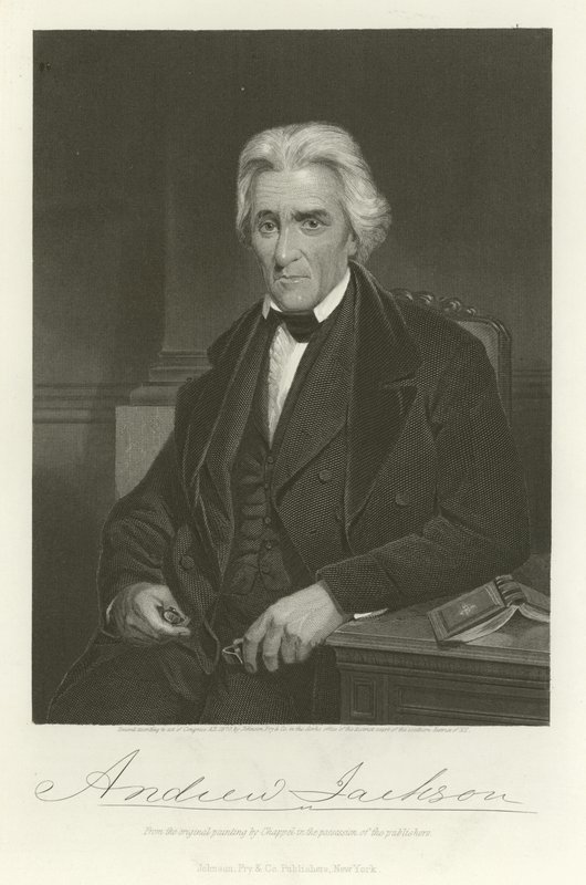 Andrew Jackson de Alonzo Chappel