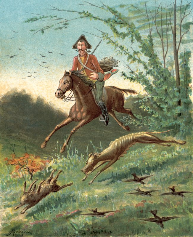 Aventuras del Barón Munchausen de Alphonse Adolphe Bichard