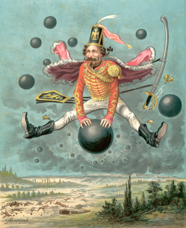 Aventuras del Barón Munchausen de Alphonse Adolphe Bichard