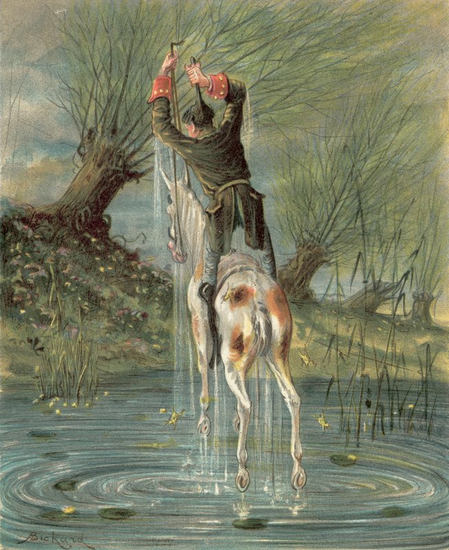 Aventuras del Barón Munchausen de Alphonse Adolphe Bichard