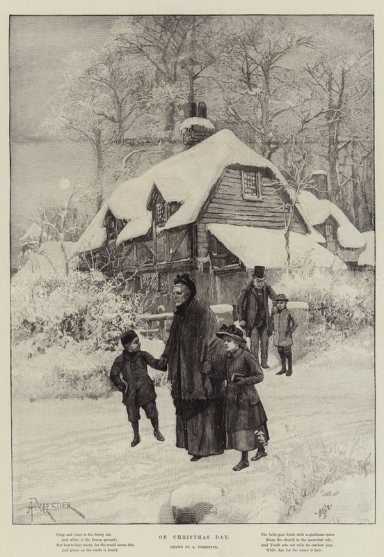 El día de Navidad de Amedee Forestier