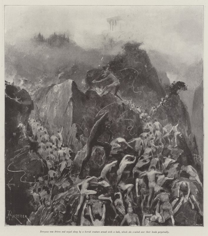 El camino corto, por Walter Besant de Amedee Forestier