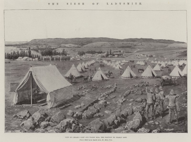 El Sitio de Ladysmith de Amedee Forestier