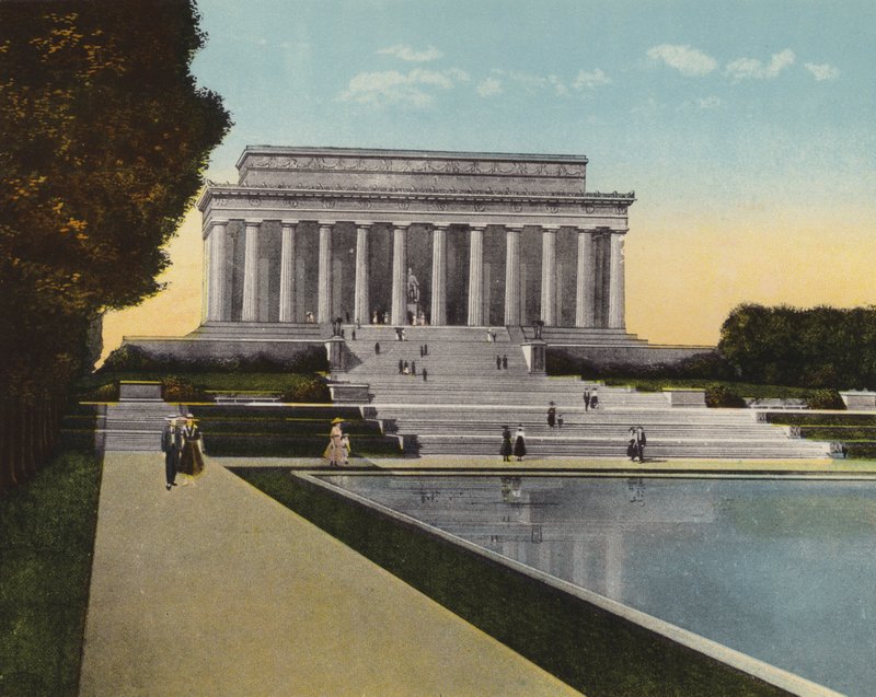 Washington DC: Monumento a Lincoln de American Photographer (after)