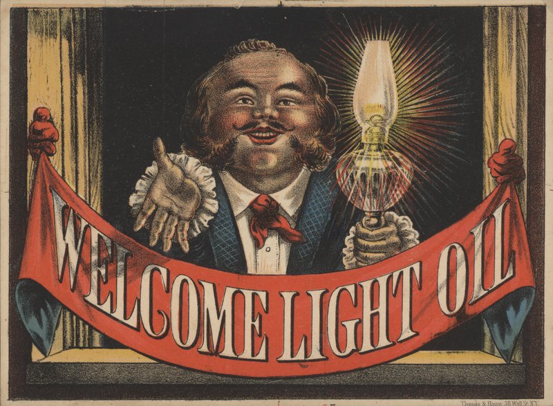 Anuncio de Welcome Light Oil de American School