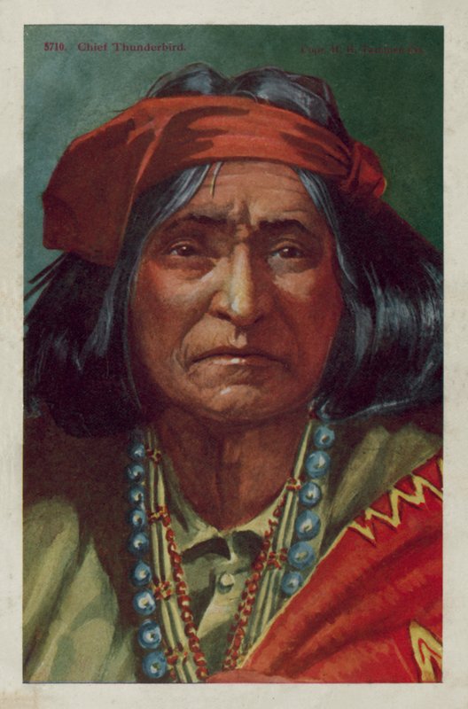 Jefa Thunderbird (color litho) de American School