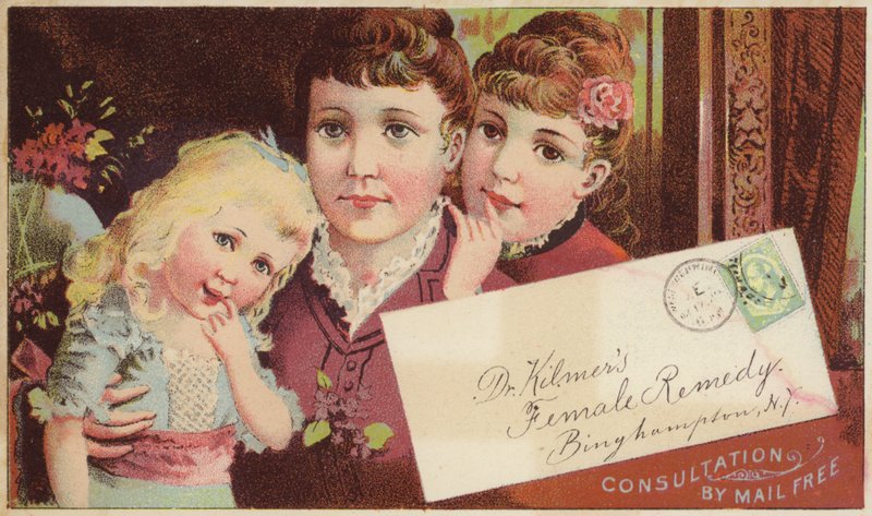 Damas elegantes y niño de American School