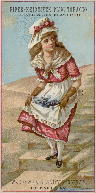 Niña bajando escaleras de American School