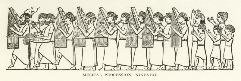 Procesión musical, Nínive de American School