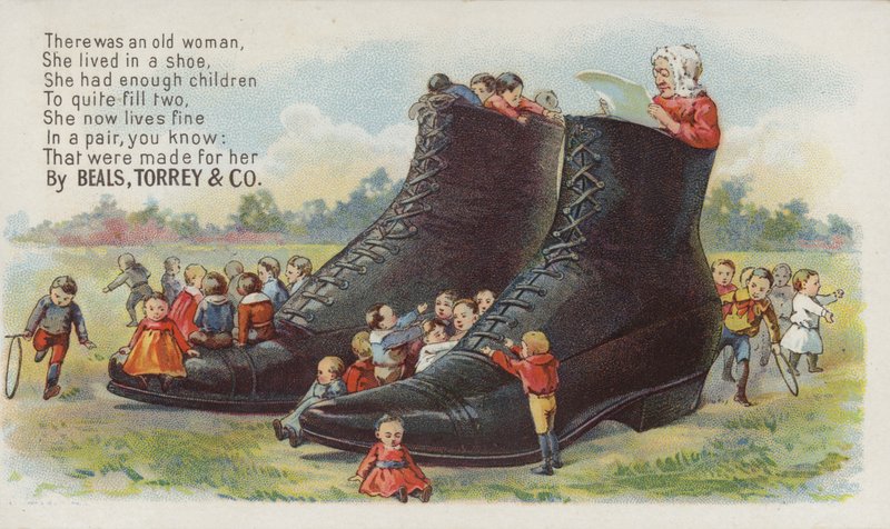Vieja en un zapato de American School