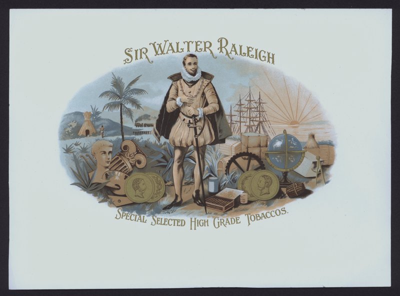 Sir Walter Raleigh, Tabacos de American School