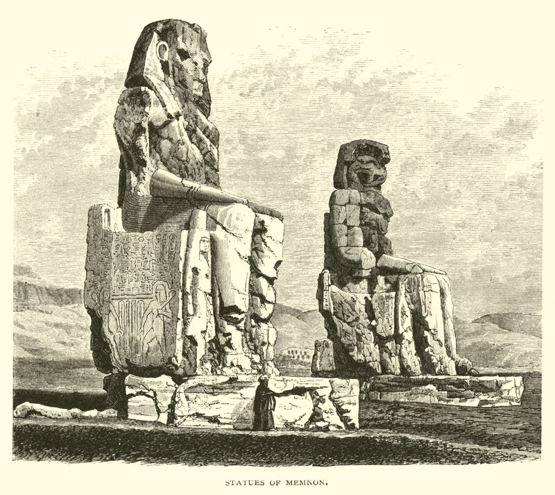 Estatuas de Memnón de American School