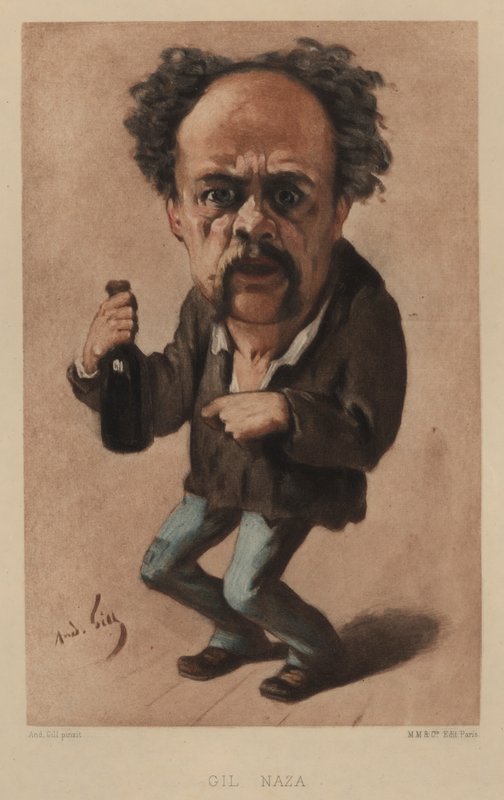 Gil Naza, actor francés de Andre Gill