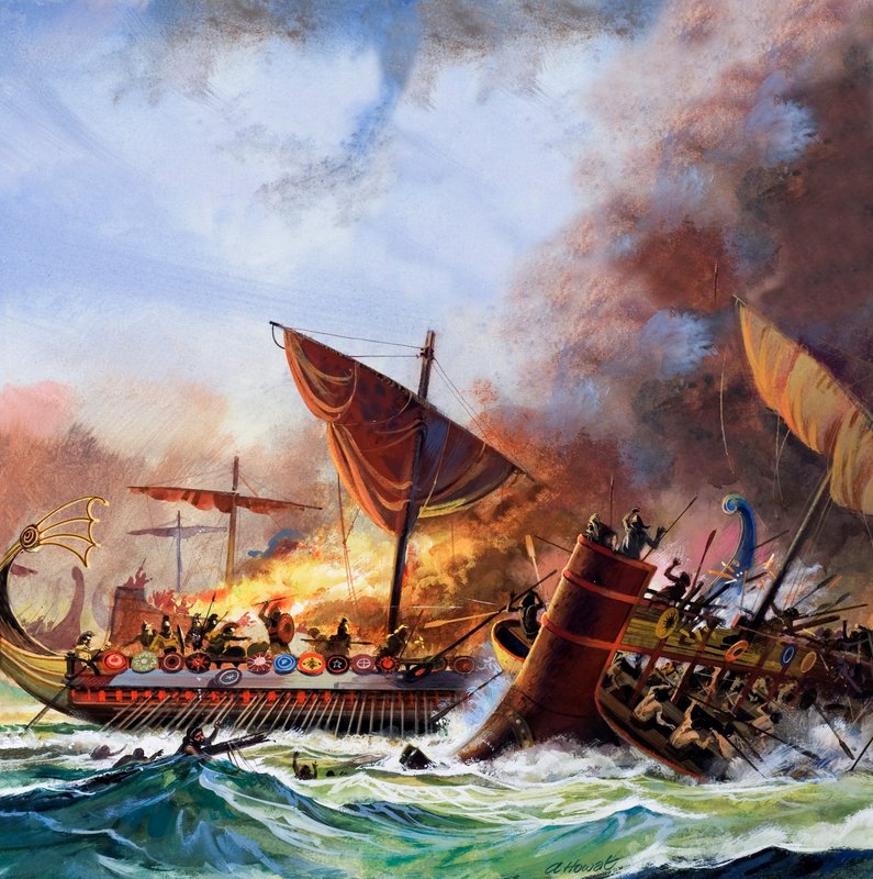 Batalla de Salamina de Andrew Howat
