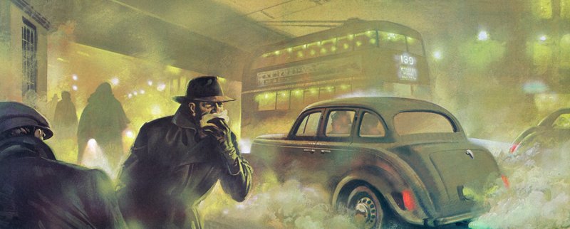 Niebla tóxica en Londres de Andrew Howat