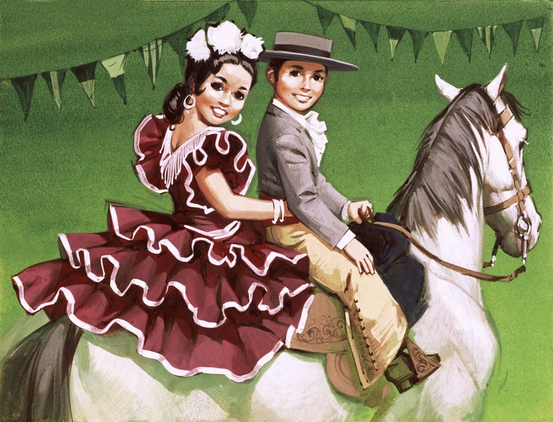 Niños de España de Angus McBride