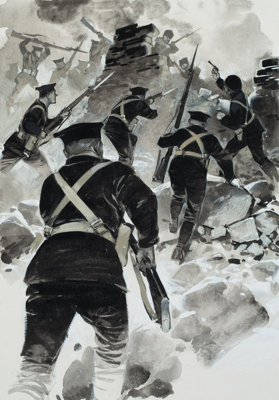 Campaña de los Dardanelos (gouache sobre papel) de Angus McBride