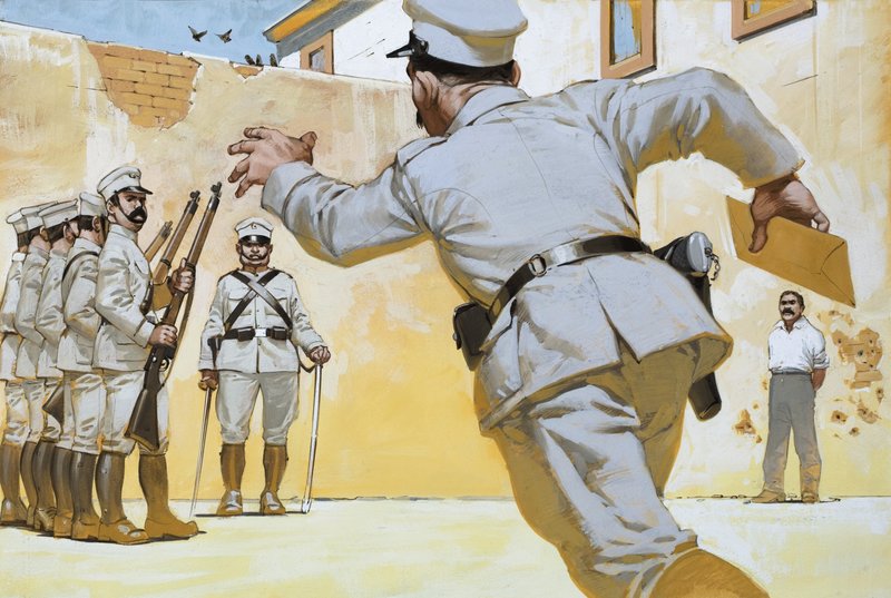 Pelotón de fusilamiento de Angus McBride