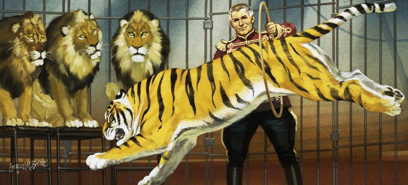 Domador de leones de Angus McBride