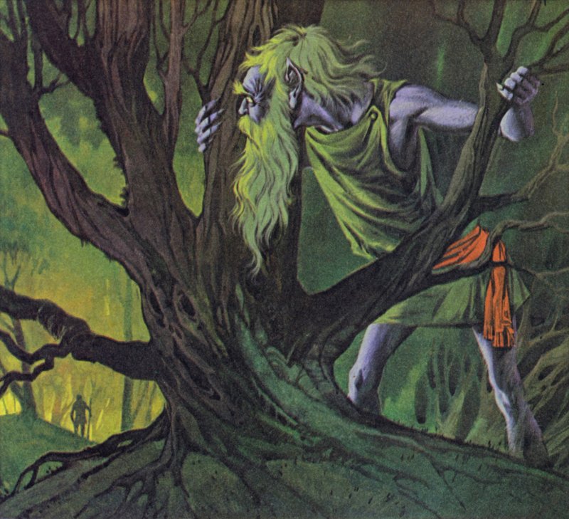 The Leshy (litografía en color) de Angus McBride
