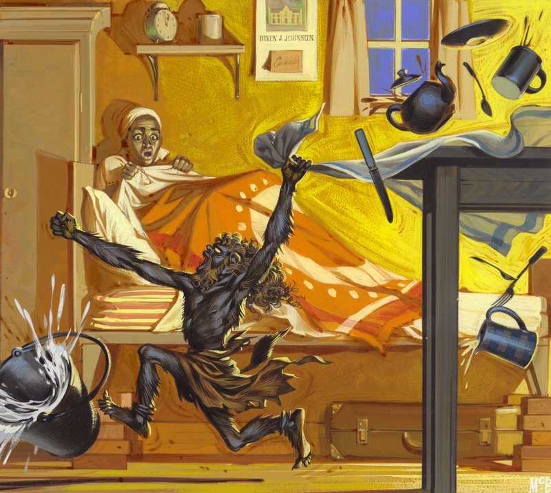 Tokoloshes (gouache sobre papel) de Angus McBride