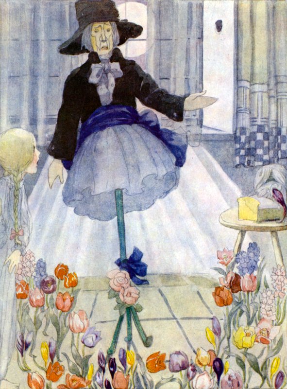 Las flores de la pequeña Ida de Anne after Anderson