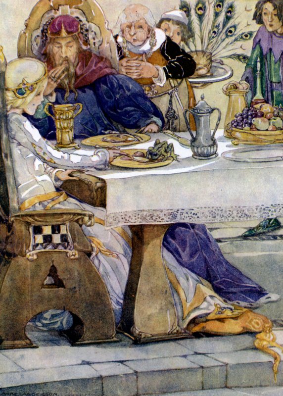 El príncipe rana de Anne after Anderson