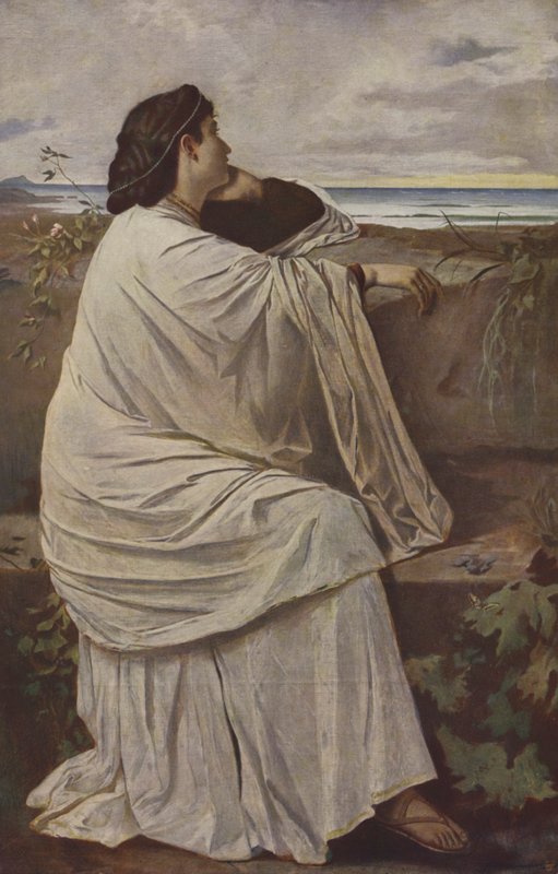 Ifigenia (pintura al óleo) de Anselm Feuerbach