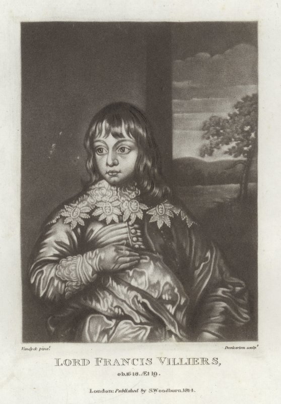 Lord Francis Villiers de Anthony van Dyck