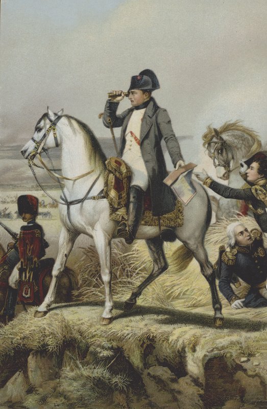 Napoleón en Wagram de Antoine Charles Horace Vernet