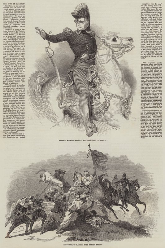 La guerra en Argelia de Antoine Charles Horace Vernet