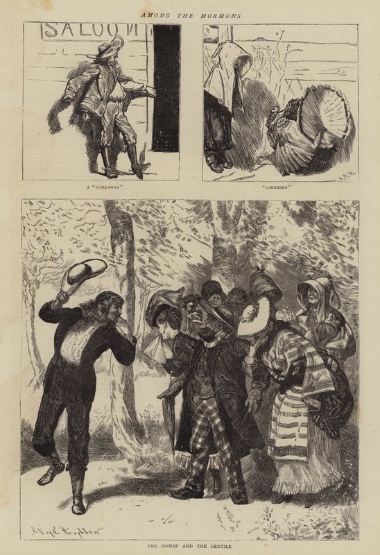 Entre los mormones de Arthur Boyd Houghton