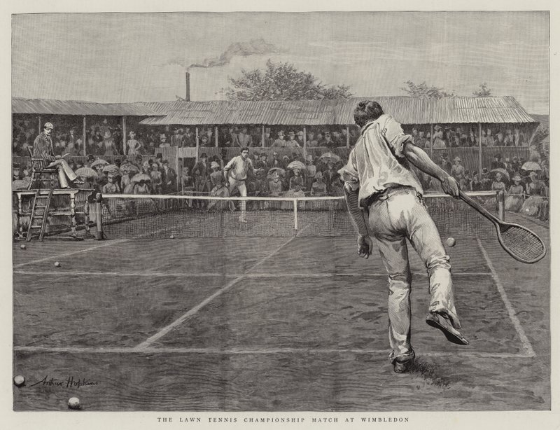 El Campeonato de Tenis en Wimbledon de Arthur Hopkins