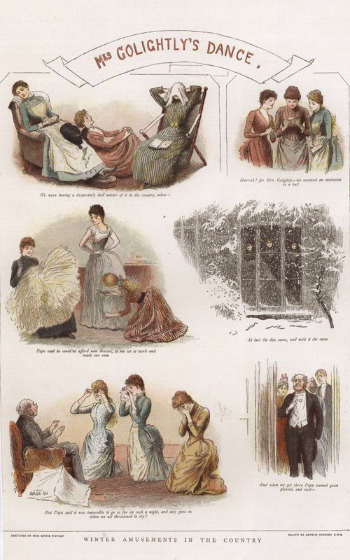 Diversiones de Invierno en el Campo de Arthur Hopkins