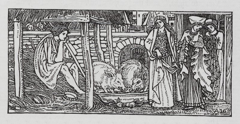 Hans Christian Andersen: El porquerizo de Arthur Joseph Gaskin