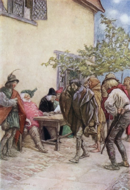Rey Enrique IV Parte 2 de Arthur Rackham