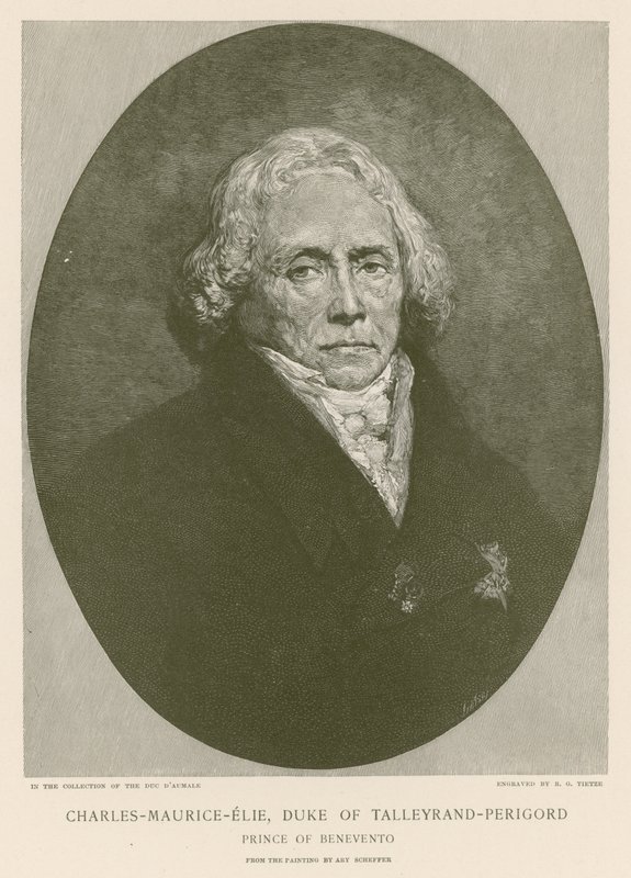 Charles Maurice de Talleyrand-Perigord de Ary Scheffer