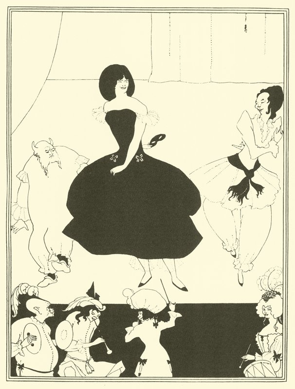 Comedia Ballet de Marionetas de Aubrey (after) Beardsley