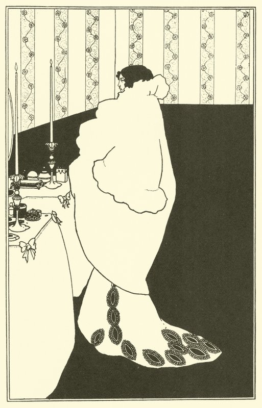 La Dama de las Camelias de Aubrey (after) Beardsley
