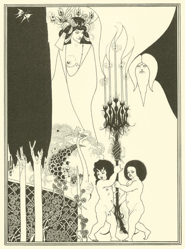 Los ojos de Herodes de Aubrey (after) Beardsley