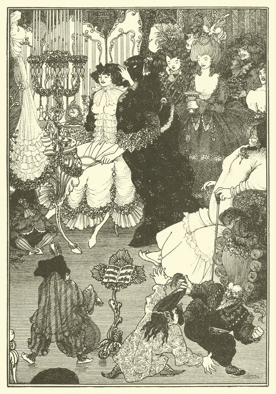 El tocador de Helena de Aubrey (after) Beardsley
