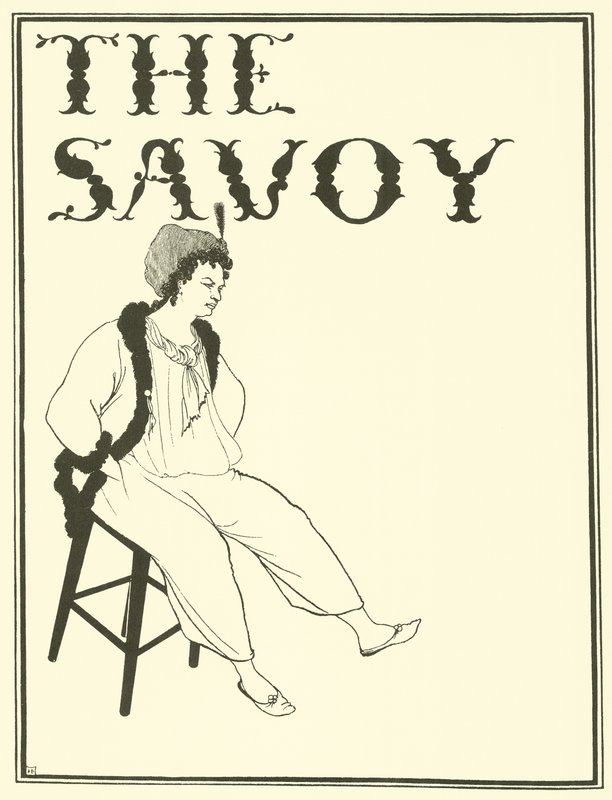 Diseño de portada, The Savoy de Aubrey Beardsley