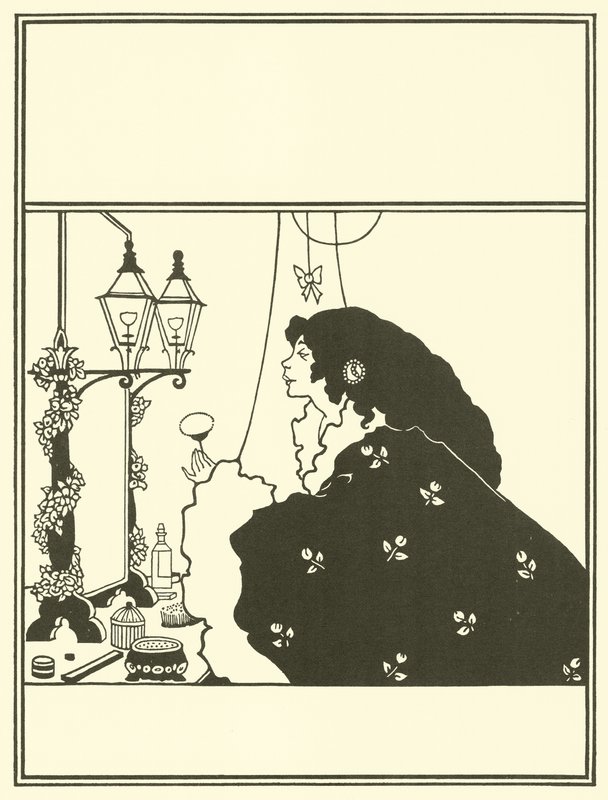 Diseño de portada, The Yellow Book de Aubrey Beardsley