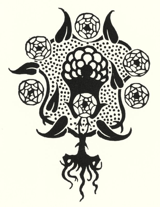 Diseño para la portada de "Salomé" de Aubrey Beardsley