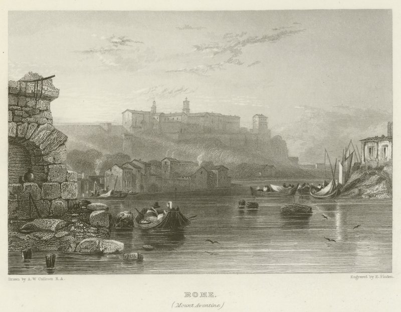 Roma, Monte Aventino de Augustus Wall Callcott