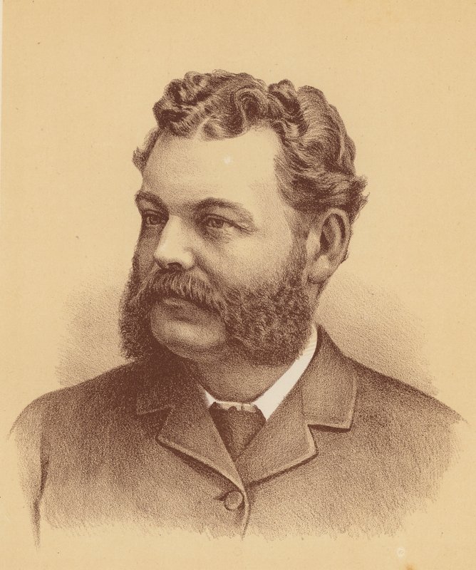 Anthony Hordern, Esquire (litografía en color) de Australian School