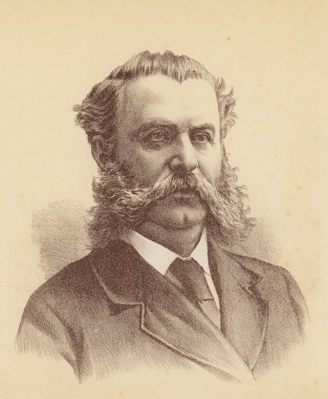 Capitán Frederic Henry Trouton (litografía en color) de Australian School