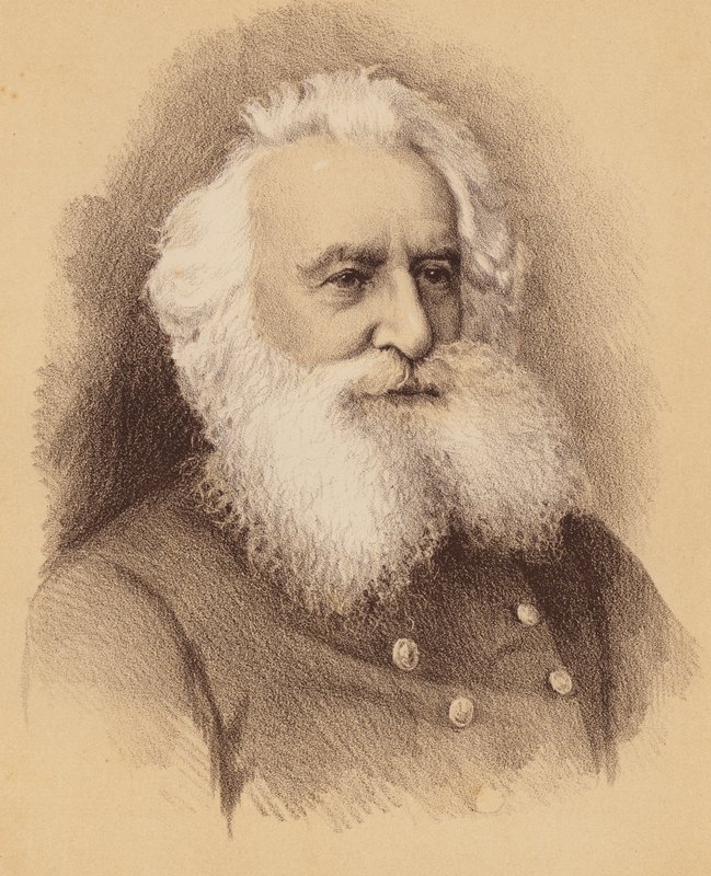 Capitán Robert Johnston (litografía en color) de Australian School
