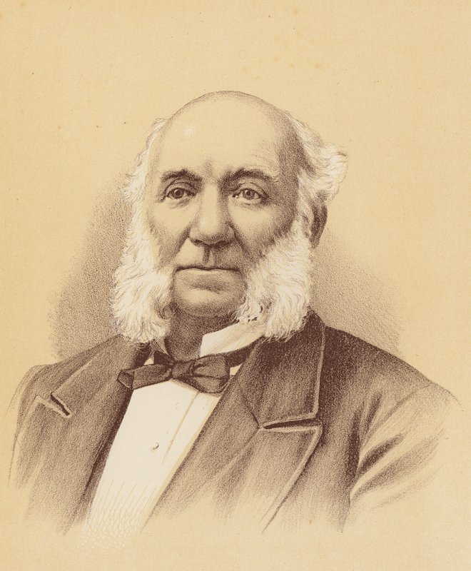 Capitán Thomas Stephenson Rowntree (litografía en color) de Australian School